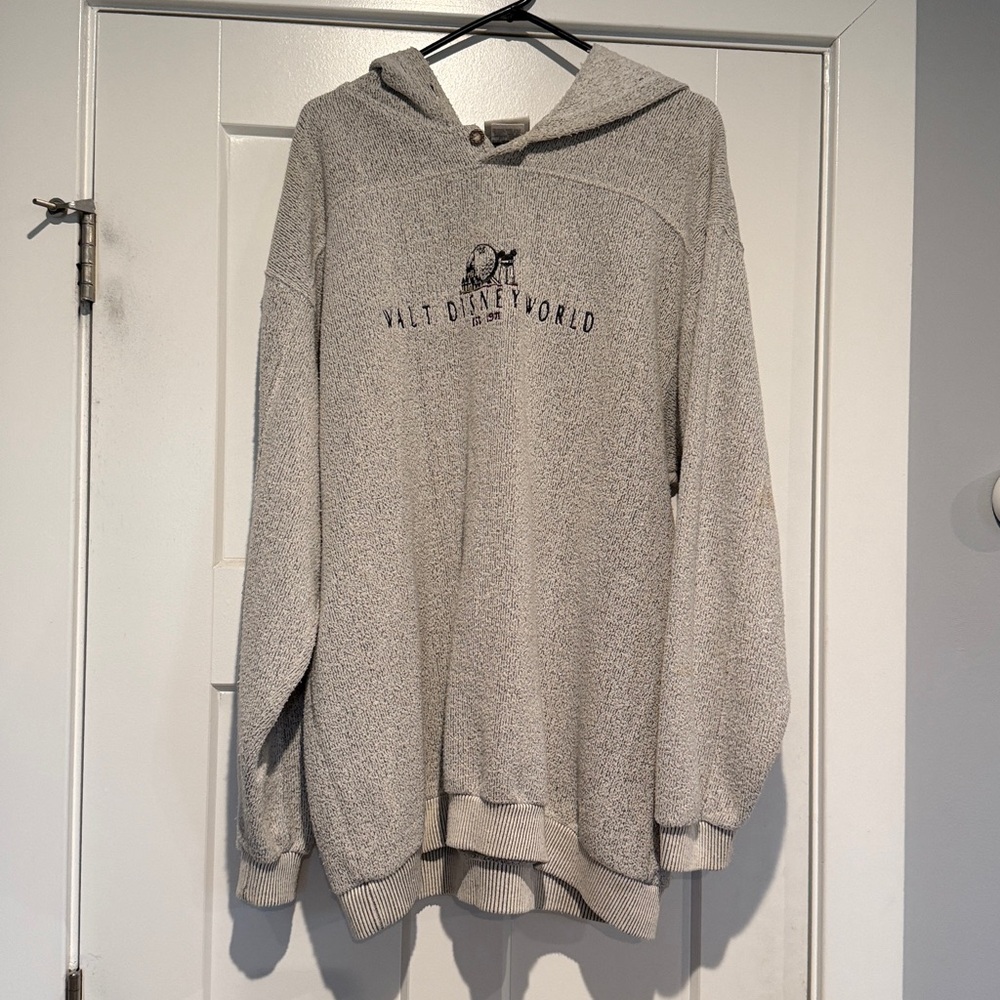 Vintage Disney Gray Knit Sweater